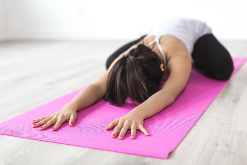 Alternate Nostril Breathing Pose